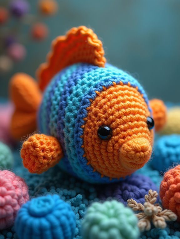 no sew crochet fish pattern