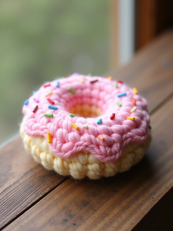 no sew mini donut craft