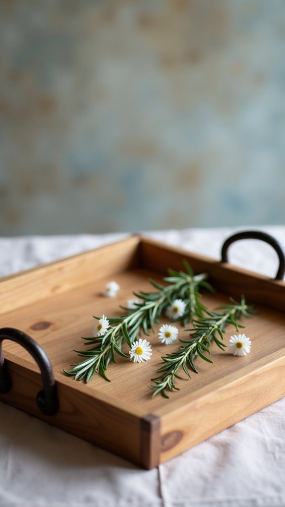 personalized wooden serving trays