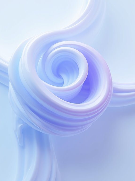 playful abstract swirl patterns