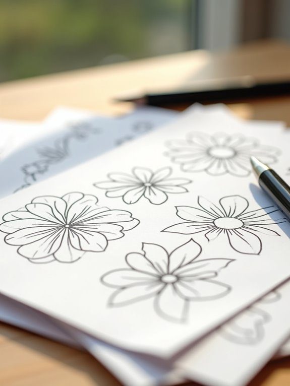 relaxing and inspiring coloring