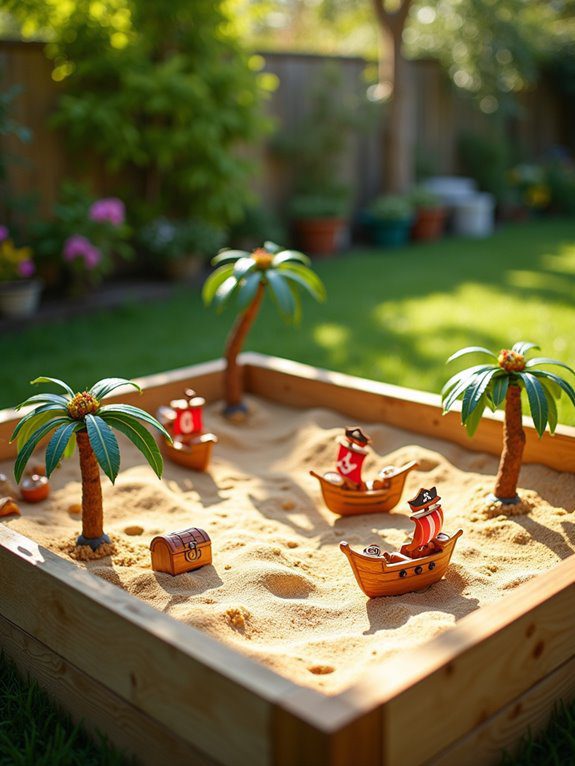 themed sandbox play accessories