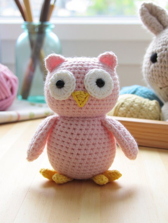 beginner amigurumi owl pattern