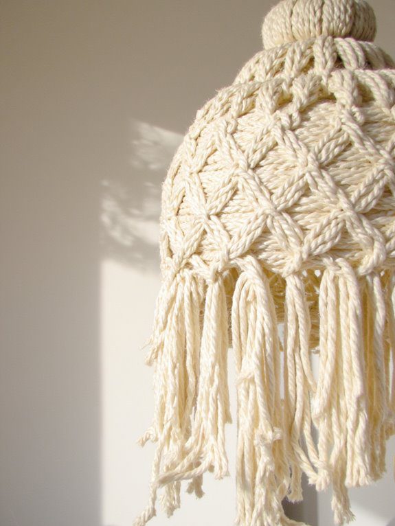 boho chic artisanal lampshade design