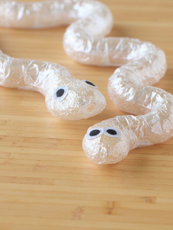 bubble wrap snake craft