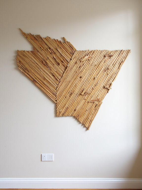 creative geometric wall decor