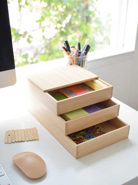custom mini desk organizers
