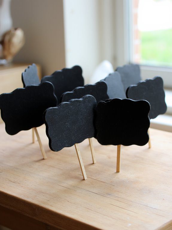 customizable tiny chalkboard signs