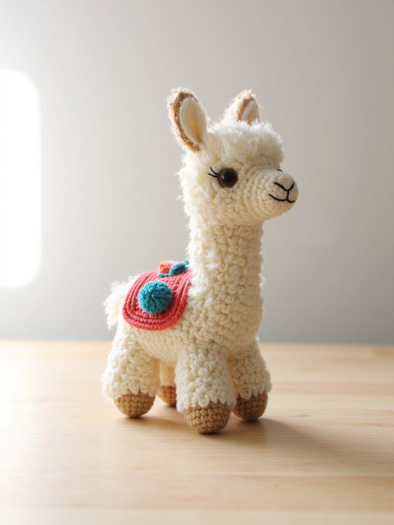 cute llama amigurumi pattern