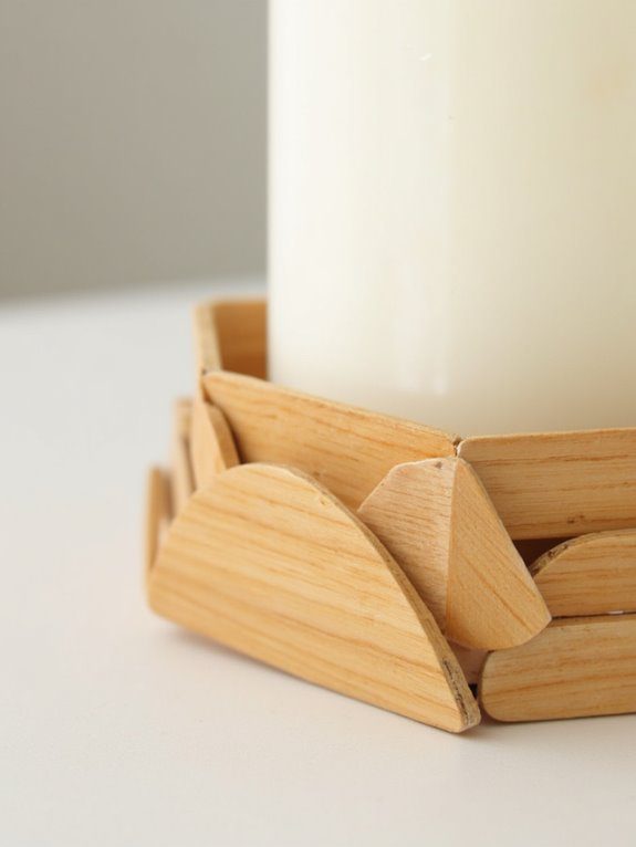 diy candle holder project