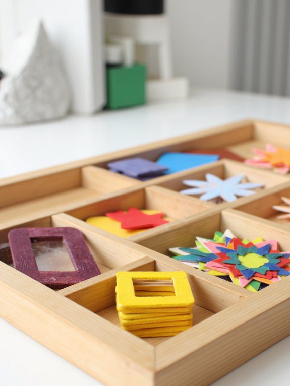 diy colorful desk organizer