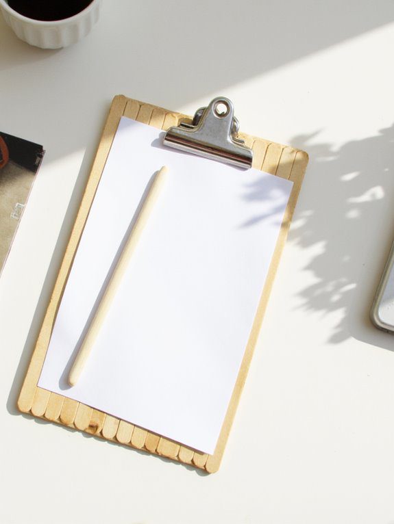 diy personalized clipboard project
