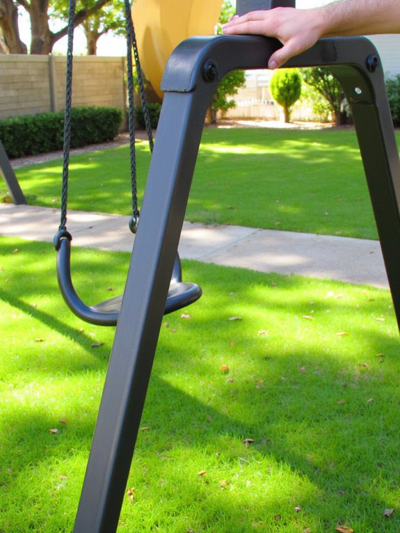 durable rust resistant swing set
