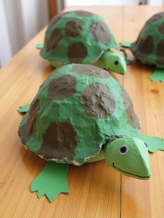 eco friendly turtle craft activity