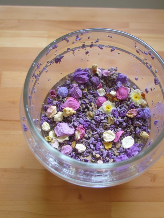 floral bath soak essentials