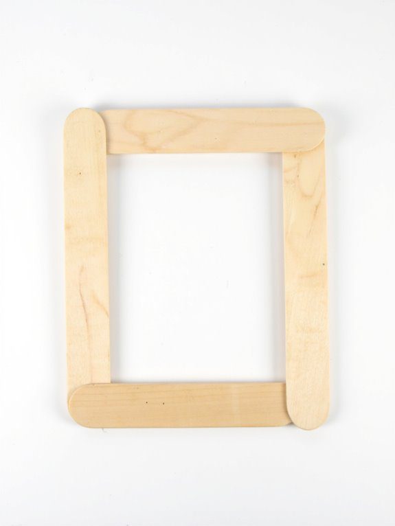 modern geometric photo frame