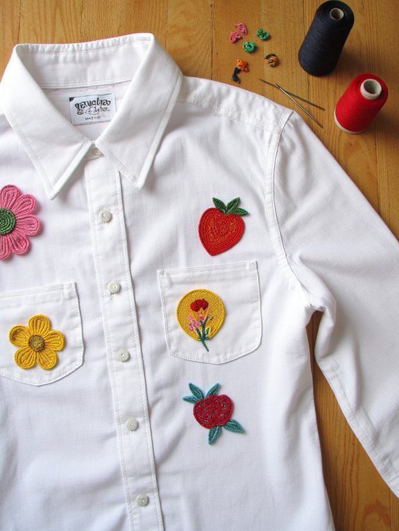personalize shirts with patches