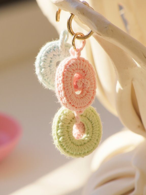 personalized crochet letter charms