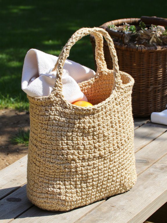 sturdy picnic tote design
