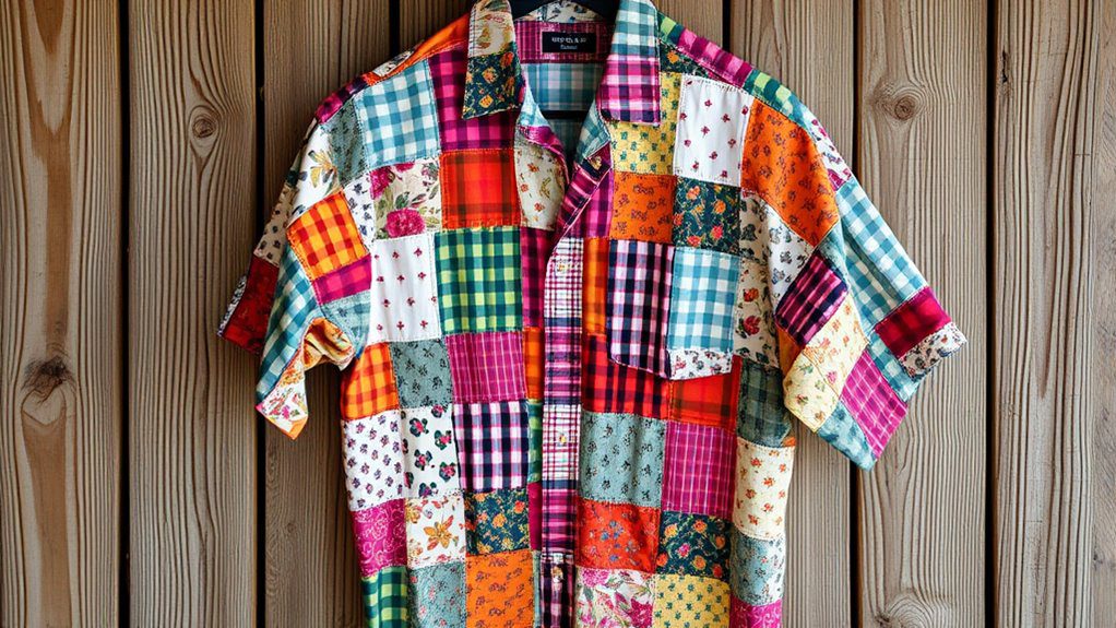 unique patchwork shirt ideas