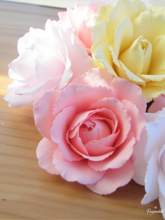 vibrant flower cone bouquets