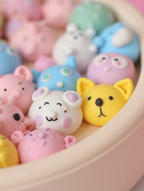 27 Soft Clay Art Ideas That Will Inspire Your Next Creative Project 26 adorable mini animal charms