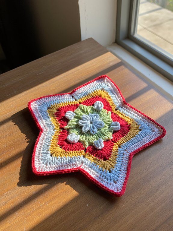 19 Crochet Mug Rug Patterns You’ll Love Making 8 charming star shaped coasters