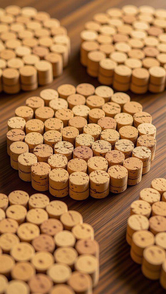 18 Waste Material Craft Ideas for Eco-Friendly Creations 5 cork trivets for countertops