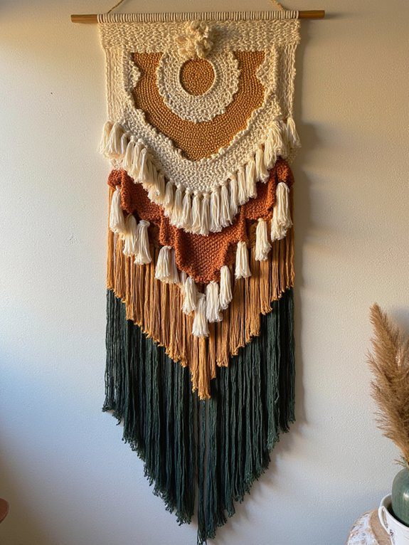 27 DIY Large Wall Art Ideas to Transform Your Space 12 cozy customizable woven decor