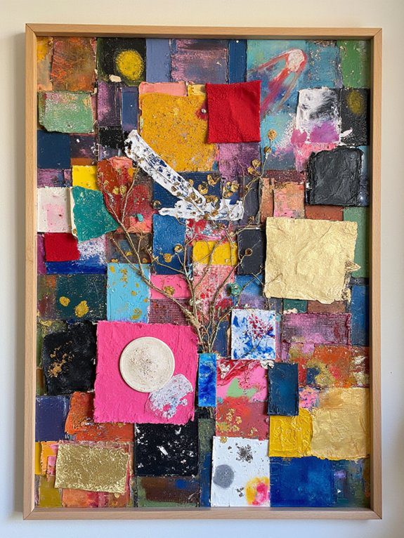 27 DIY Large Wall Art Ideas to Transform Your Space 27 creative large mixed media