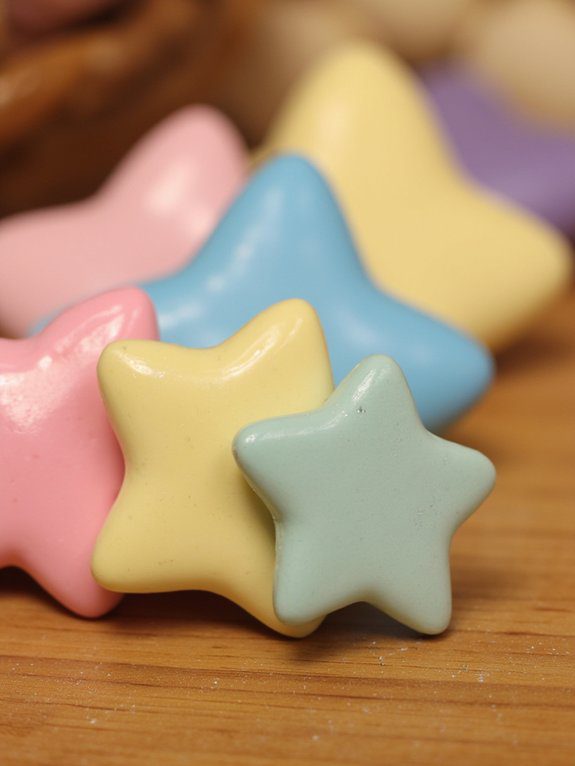 29 Polymer Clay Ideas for Beginners You’ll Want to Try 4 creative star shaped magnets