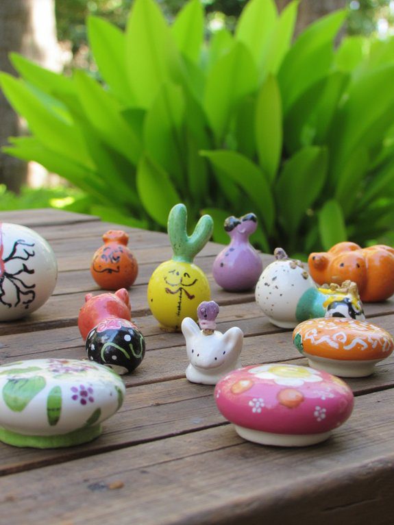 custom clay star markers