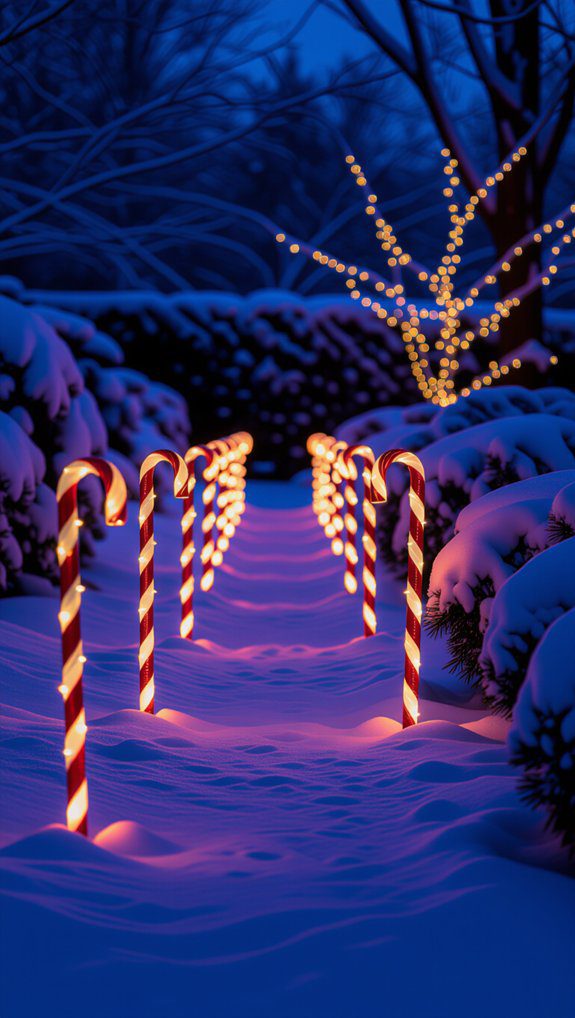 diy festive candy canes