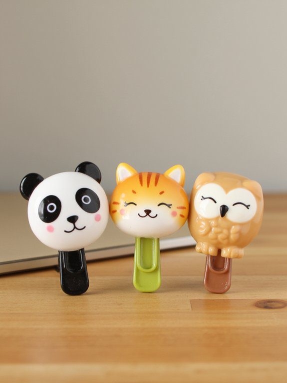 fun animal face clips