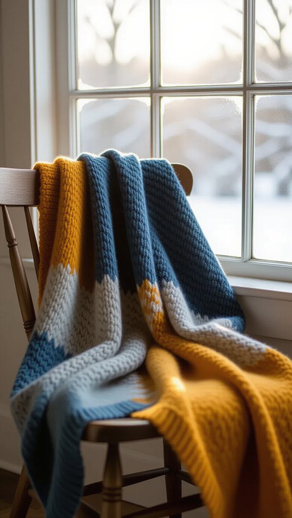 14 Winter Craft Ideas for Adults to Create Cozy Masterpieces 12 hand dyed cozy fabric throws