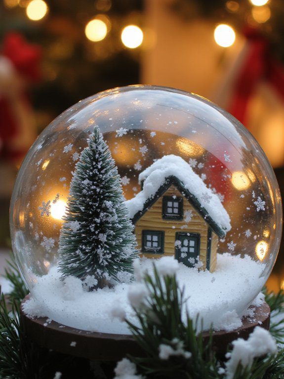 miniature winter garden crafts