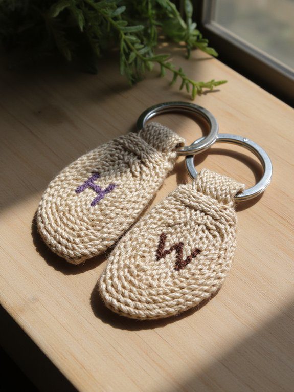 28 Couple Crochet Keychain Ideas to Share Your Love 13 personalized couple keychains creation