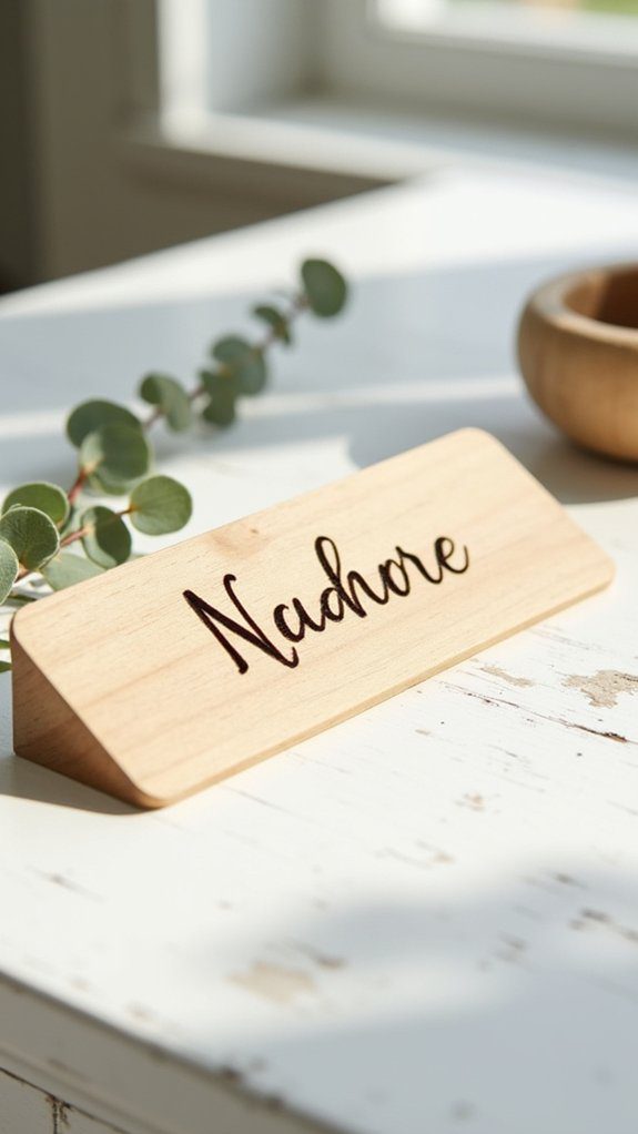 personalized creative name plaques