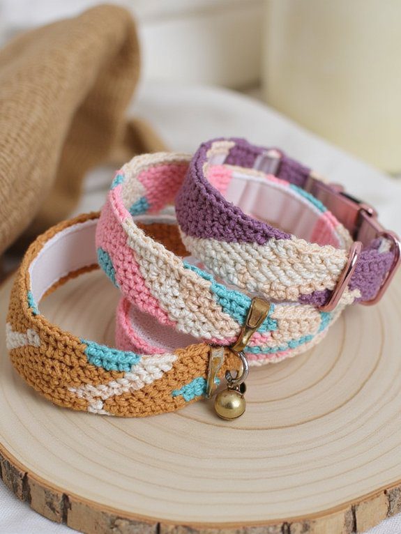 22 Crochet Cat Collar Designs Your Feline Will Adore 5 safe stylish adjustable collars
