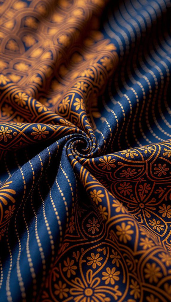 16 Batik Pattern Ideas for Creative Textile Art 13 striped batik symbolic harmony