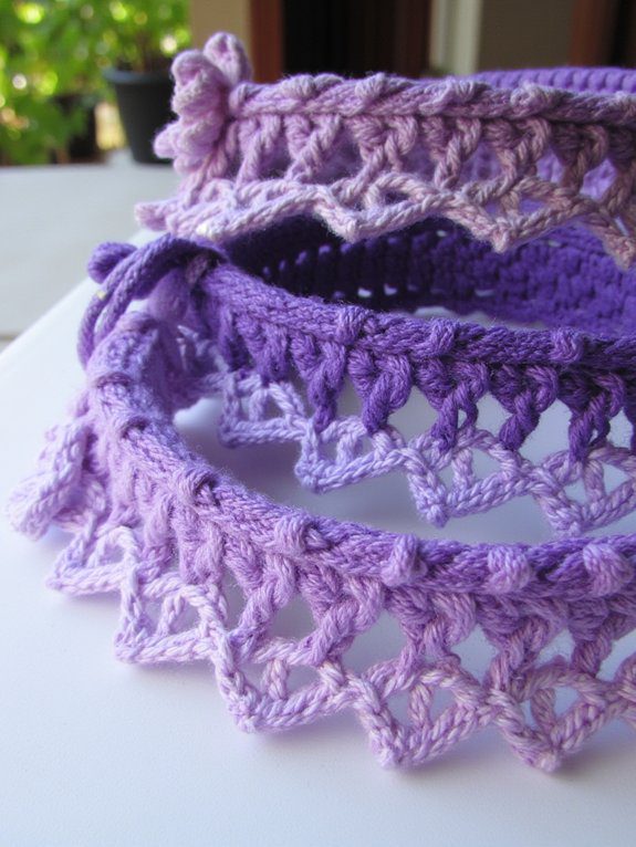 22 Crochet Cat Collar Designs Your Feline Will Adore 14 stylish ombr cat collars