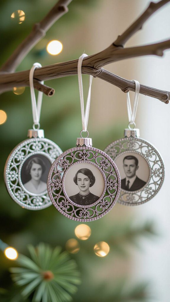 three dimensional photo ornaments