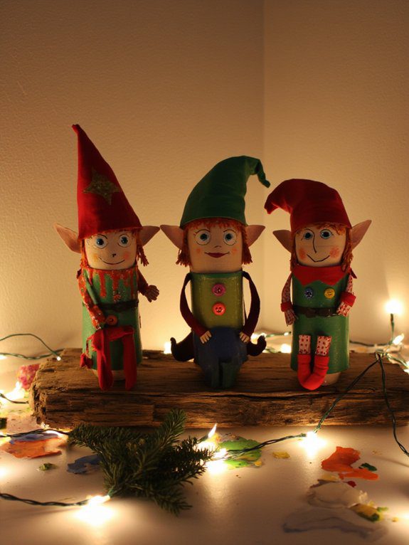 toilet paper roll elves