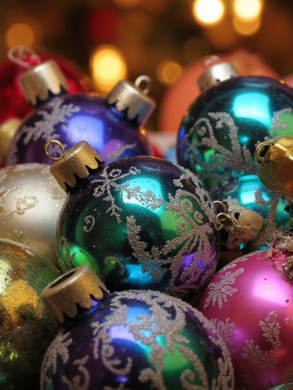 vintage ornaments evoke nostalgia