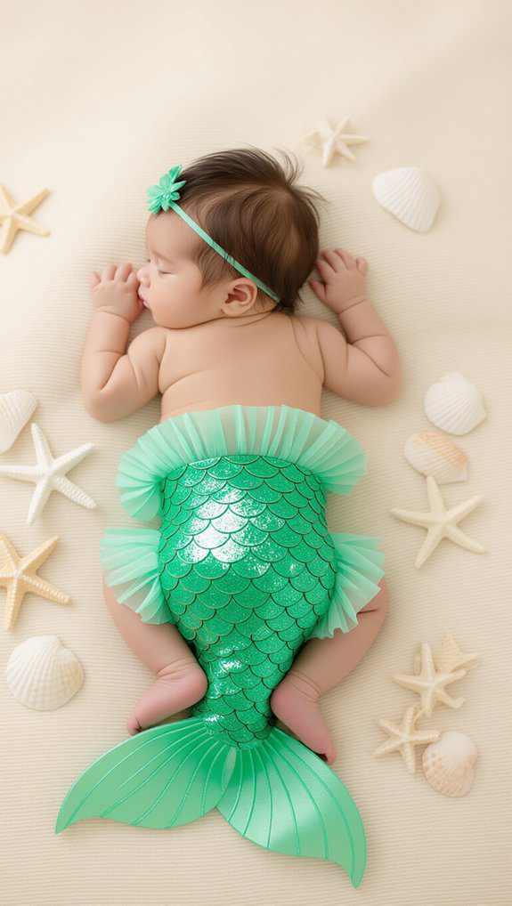 adorable baby mermaid outfits