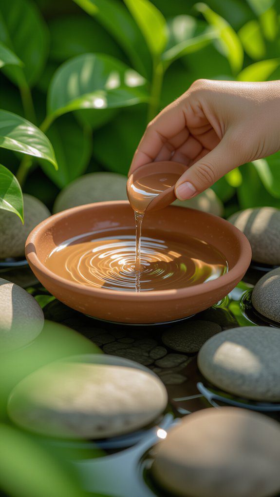 affordable clay saucer fountain