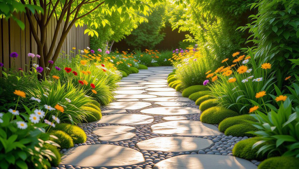 affordable diy garden paths