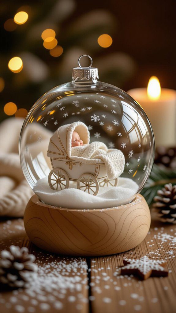 15 Magical DIY Snow Globe Ideas You Can Make at Home (Step-by-Step Guide) 10 baby s first christmas keepsake