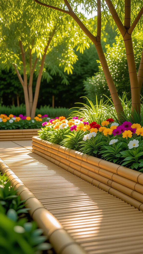 bamboo for natural borders