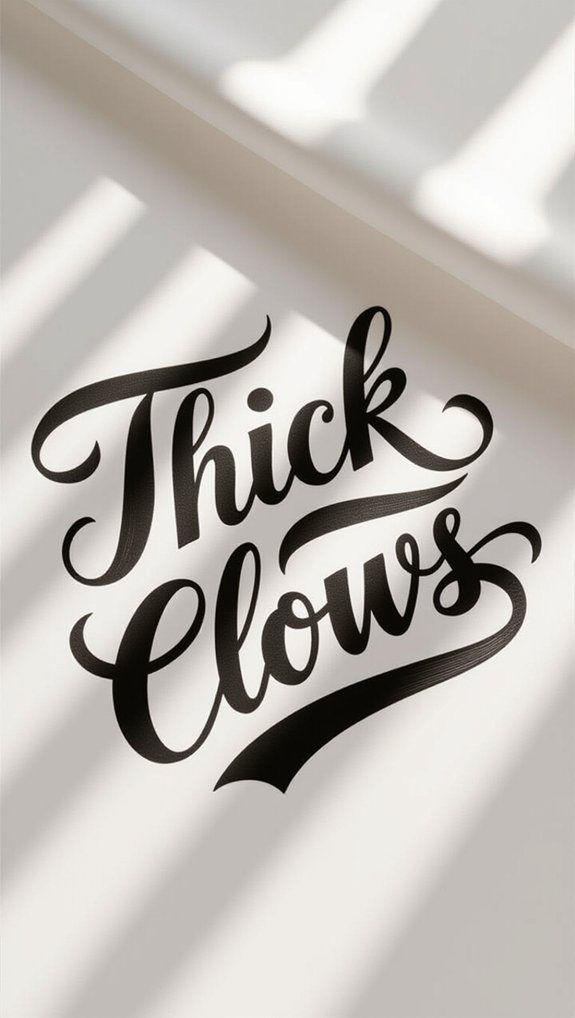 bold and playful lettering